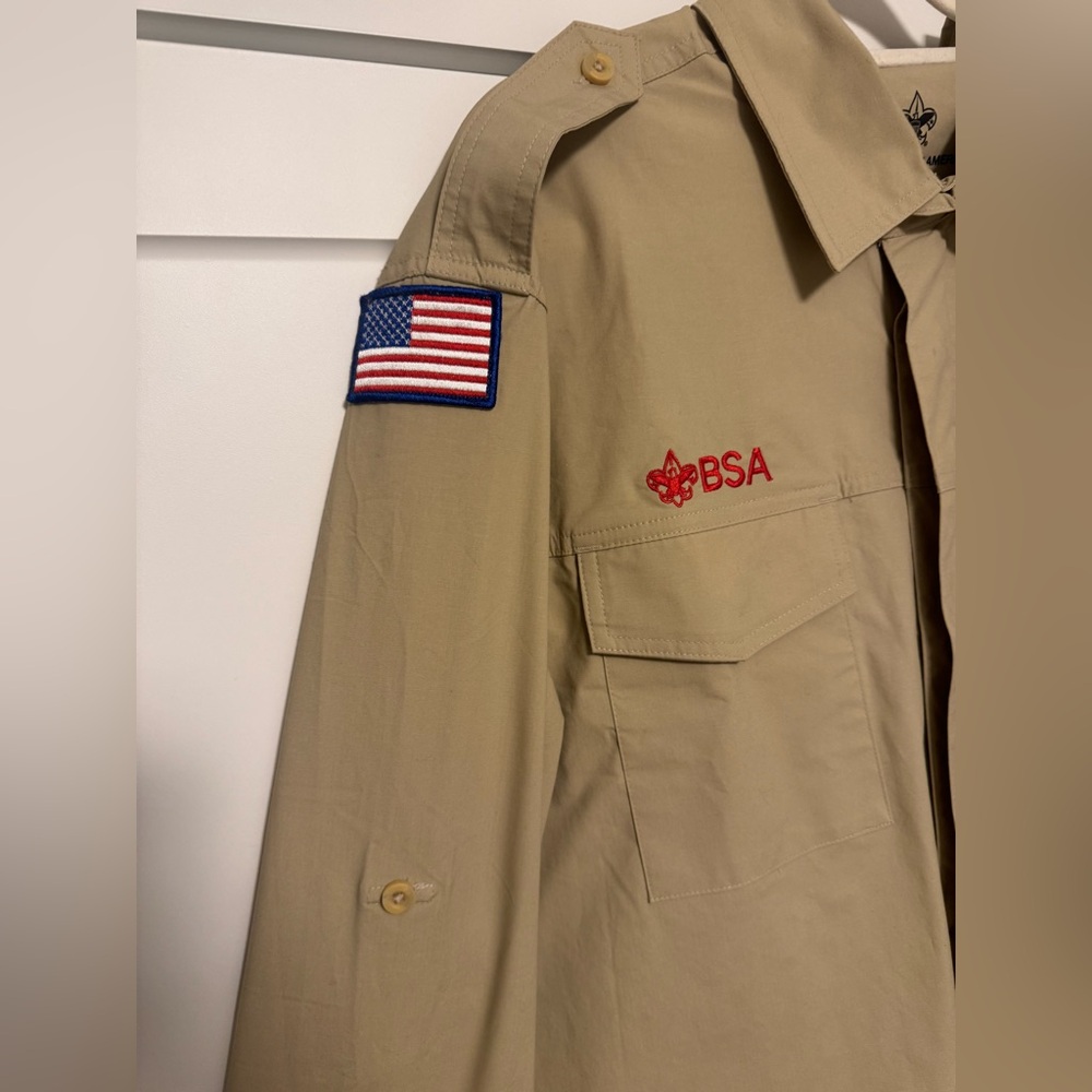 Scouts BSA Long Sleeve Uniform Shirt - Adult
